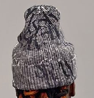 Si Tu Veux WAVE LOGO BEANIE (CAVIAR)