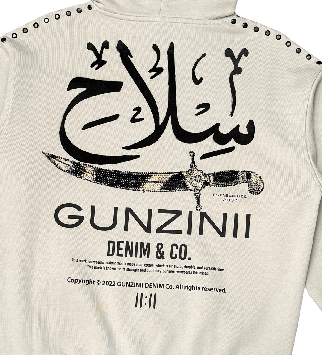 Gunzinii Gunzinii Hoodie (CEMENT)