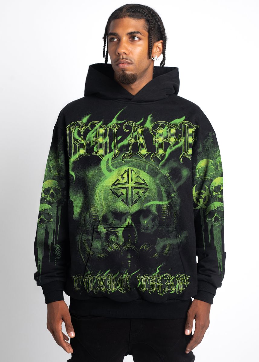 GUAPI Toxic Trap Hoodie V1 (Black)