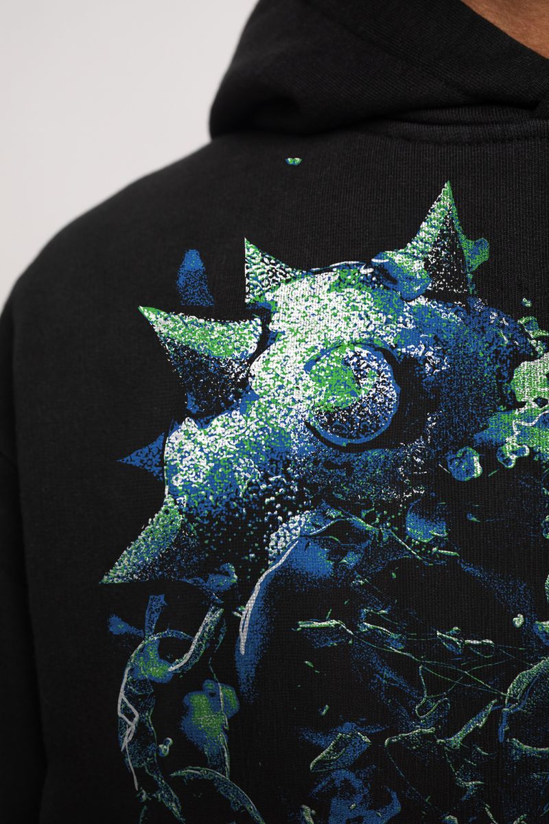 GUAPI Skull Cracker Hoodie (Black)