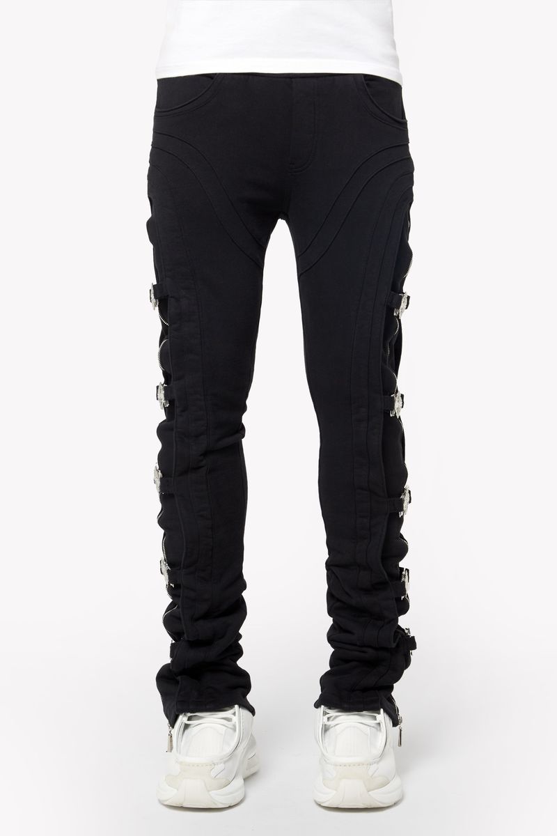 GUAPI Obsidian Black Premium Sweat Pants (Black)