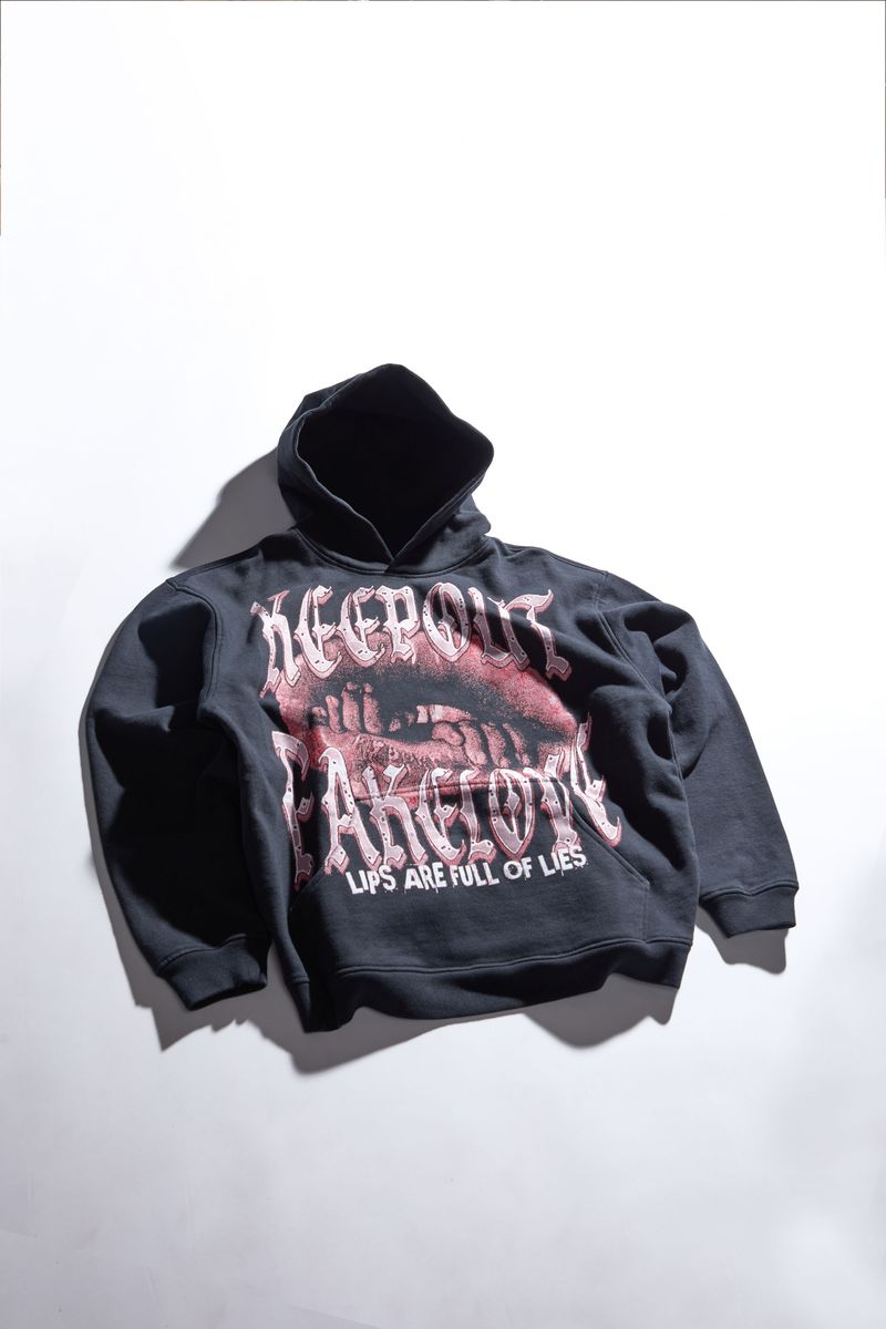 KOFL TRUE LIES - JET BLACK - HOODIE