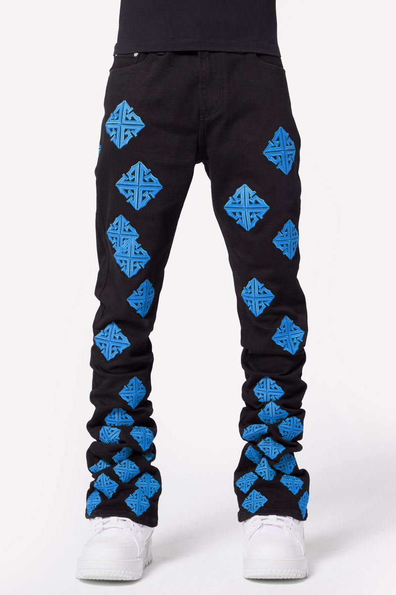 GUAPI Royal Icon Stacked Denim (Black)