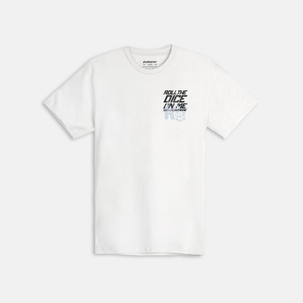 Outrnk Roll the Dice T-shirt (White)