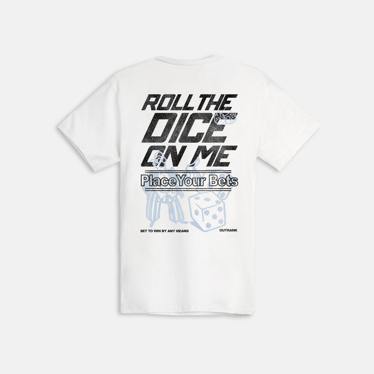 Outrnk Roll the Dice T-shirt (White)