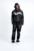 Paper Money PAPER HOODIE & SWEATPANTS (Black)