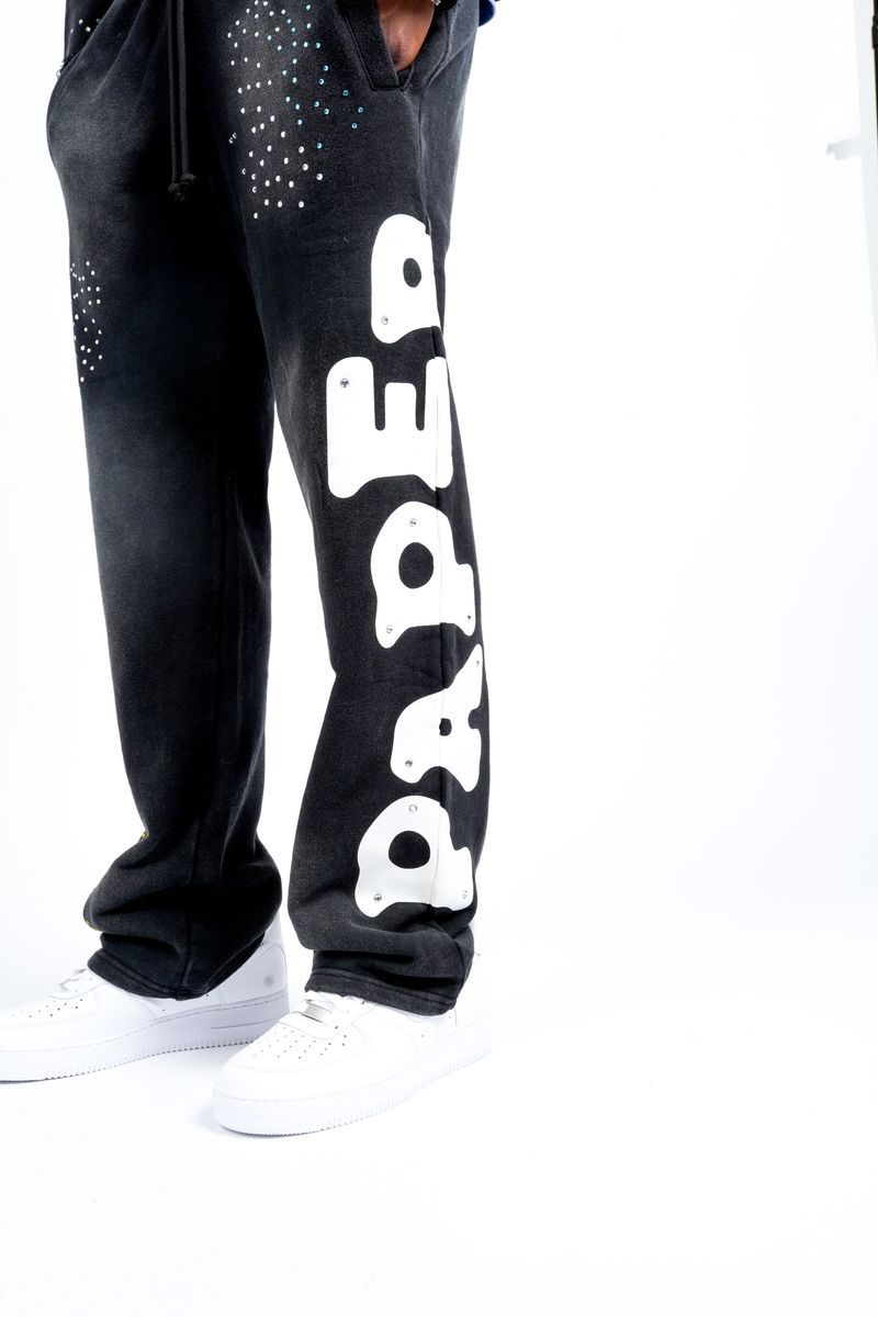 Paper Money PAPER HOODIE & SWEATPANTS (Black)