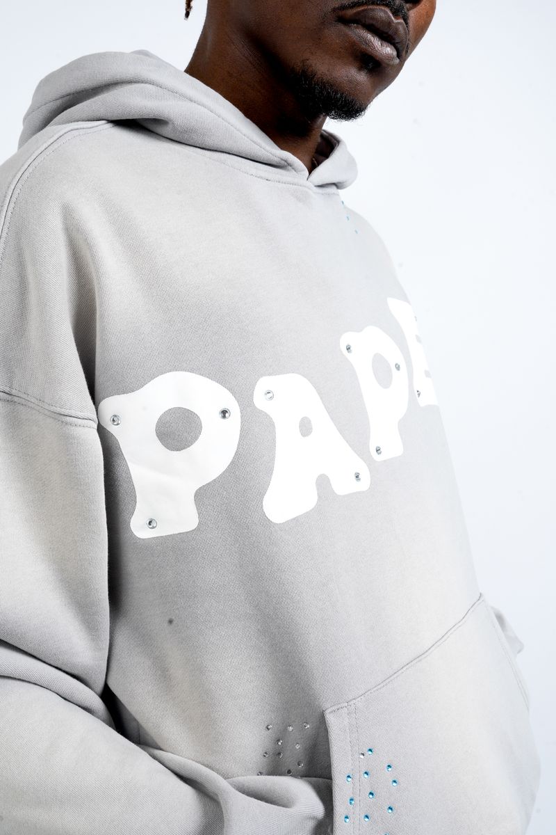 Paper Money PAPER HOODIE & SWEATPANTS (Grey)