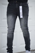 DZTR SUPER STRETCH DENIM - SLIM FIT - BUBBLE BLK