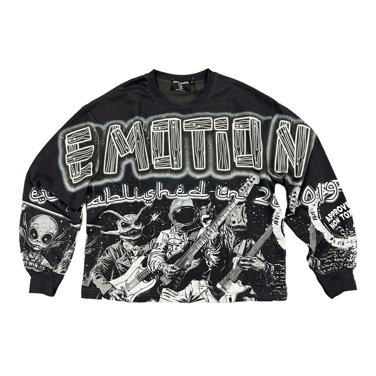 MIXED EMOTIONS Astro Long Sleeve (Black)