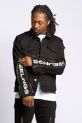 PHEELINGS METAMORPHOSIS DENIM JACKET (Black)