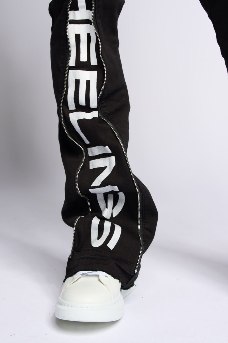 PHEELINGS WITHDRAWN STACKED DENIM (BLACK)