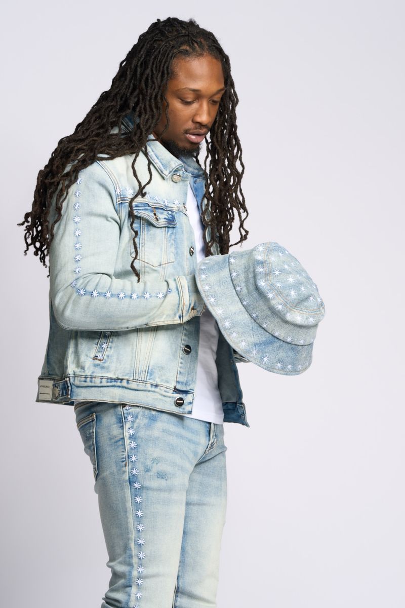 PHEELINGS BE THE LIGHT DENIM JACKET (LIGHT BLUE)