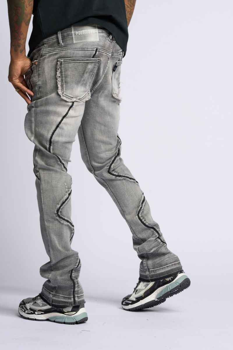PHEELINGS DALI STACKED DENIM (GREY)