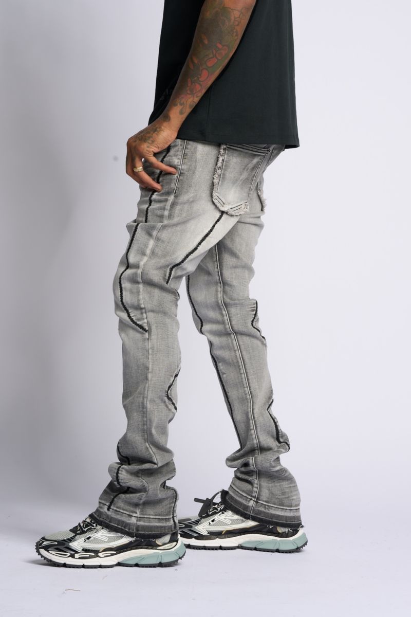 PHEELINGS DALI STACKED DENIM (GREY)