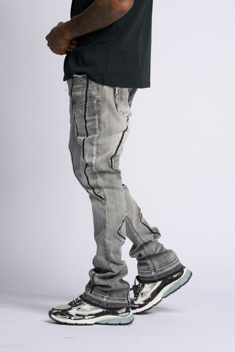 PHEELINGS DALI STACKED DENIM (GREY)