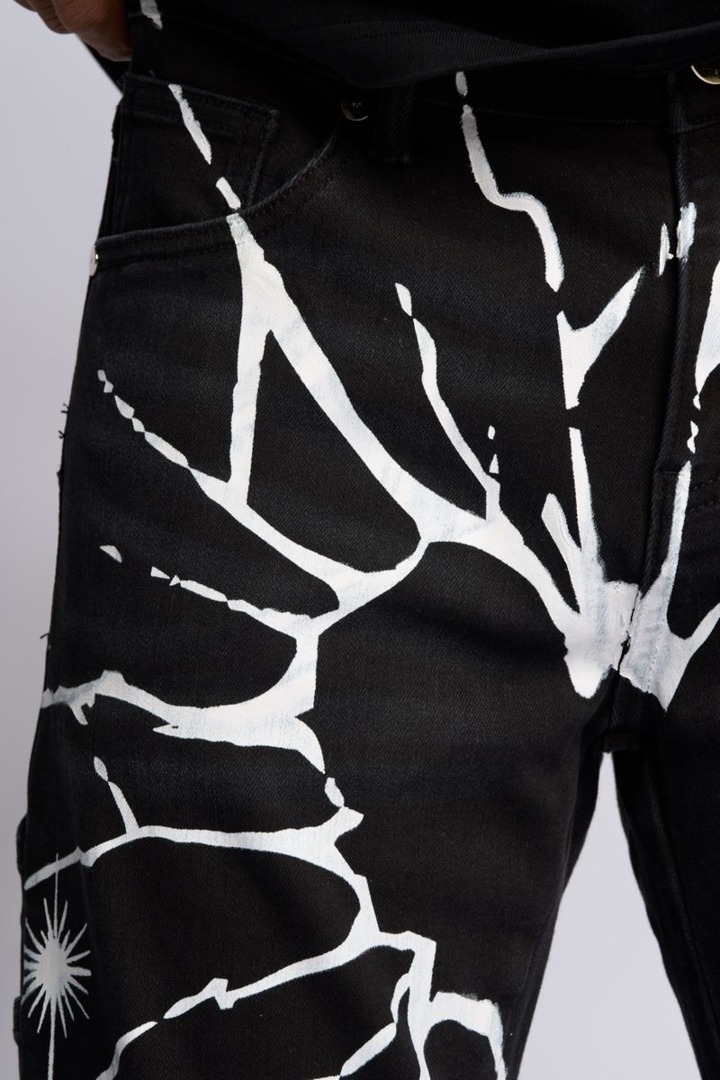 PHEELINGS SACRED STACK JEANS (Black)