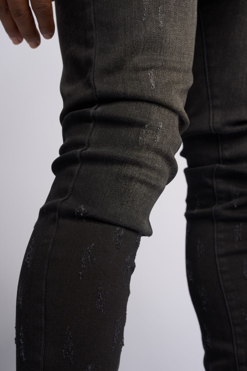 PHEELINGS SURVIVED SKINNY DENIM (Jet Black)