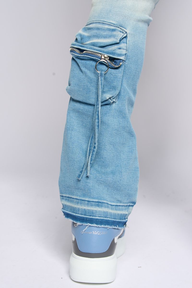 PHEELINGS BETTER DAYS STACKED CARGO (LIGHT BLUE)