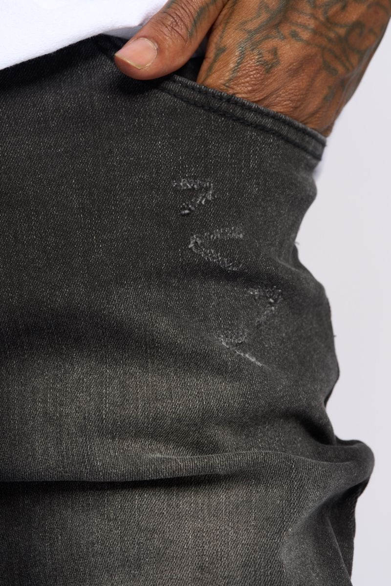 PHEELINGS TIMELINE STRAIGHT FIT DENIM (VINTAGE BLACK)