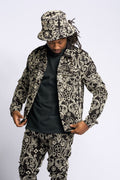 PHEELINGS LÜKS DENIM JACKET (JET BLACK)