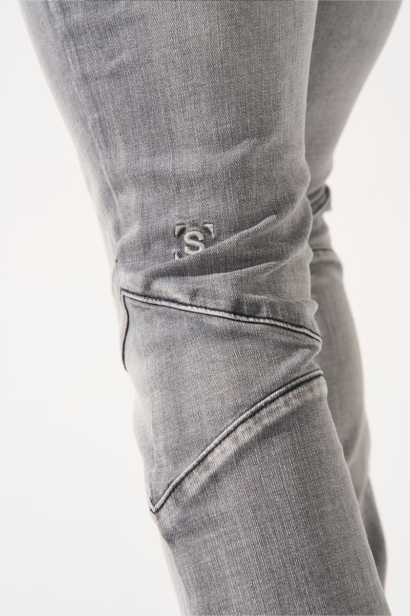 SERENEDE NOCTIS Stacked Jeans (GREY)