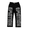 MIXED EMOTIONS Black “Artist” sweatpants