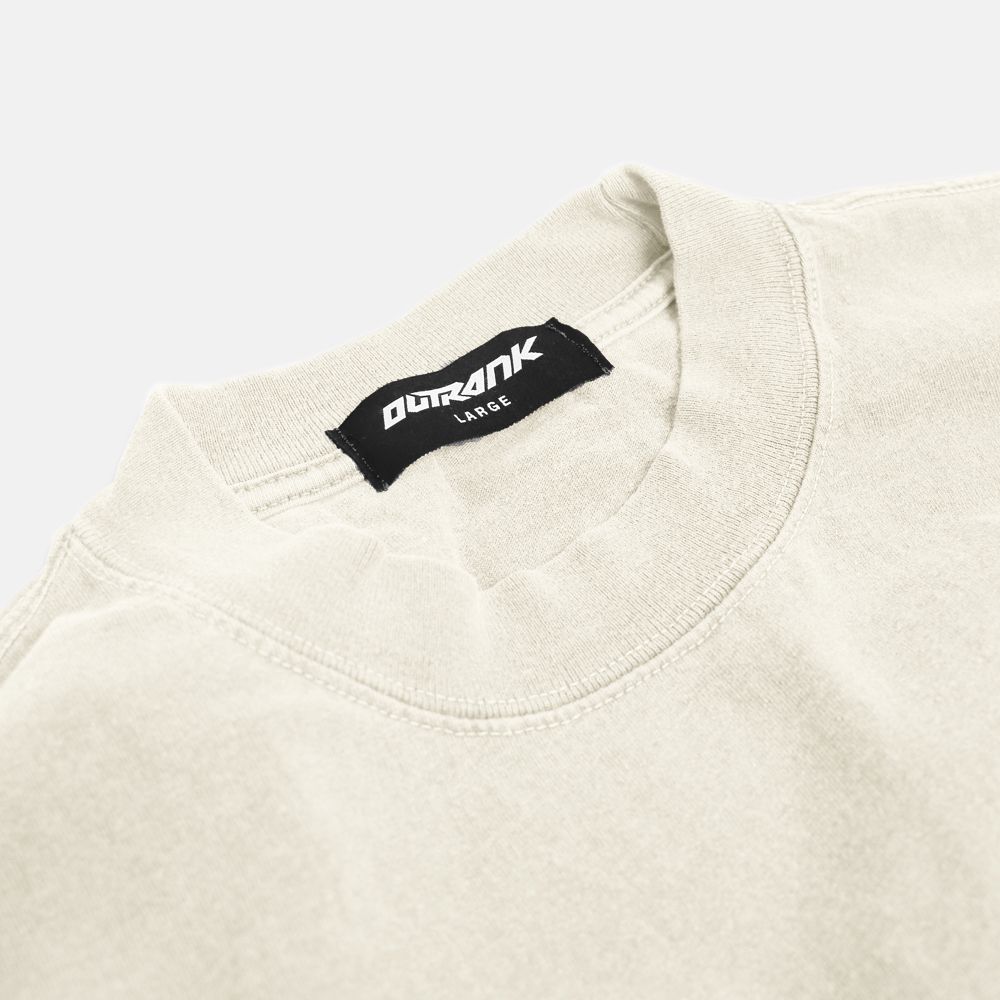 Outrnk Complete Savage Ultra Heavyweight T-shirt (Cream)