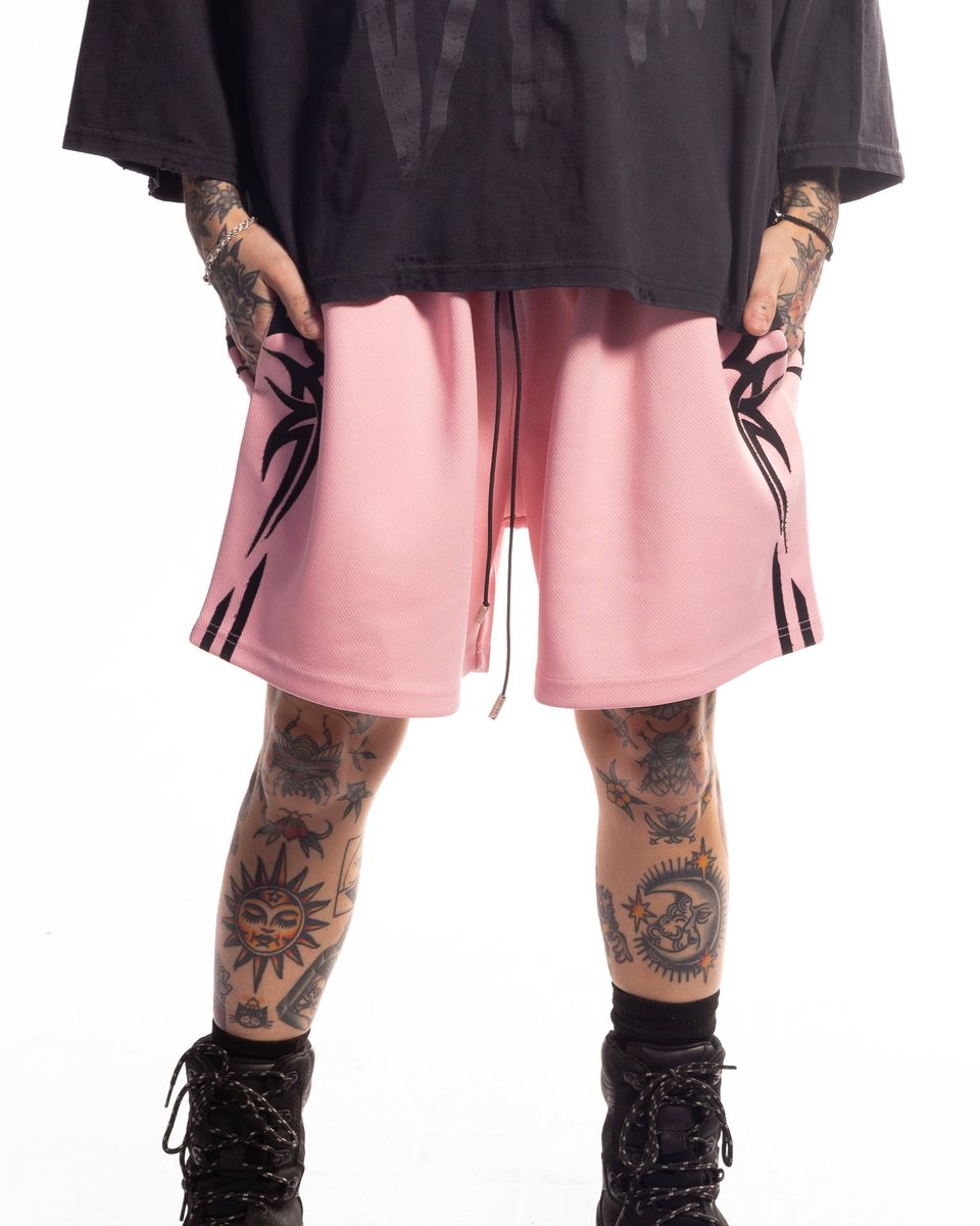 Wrathboy Child of god tshirt & Hard to kill shorts (PINK)