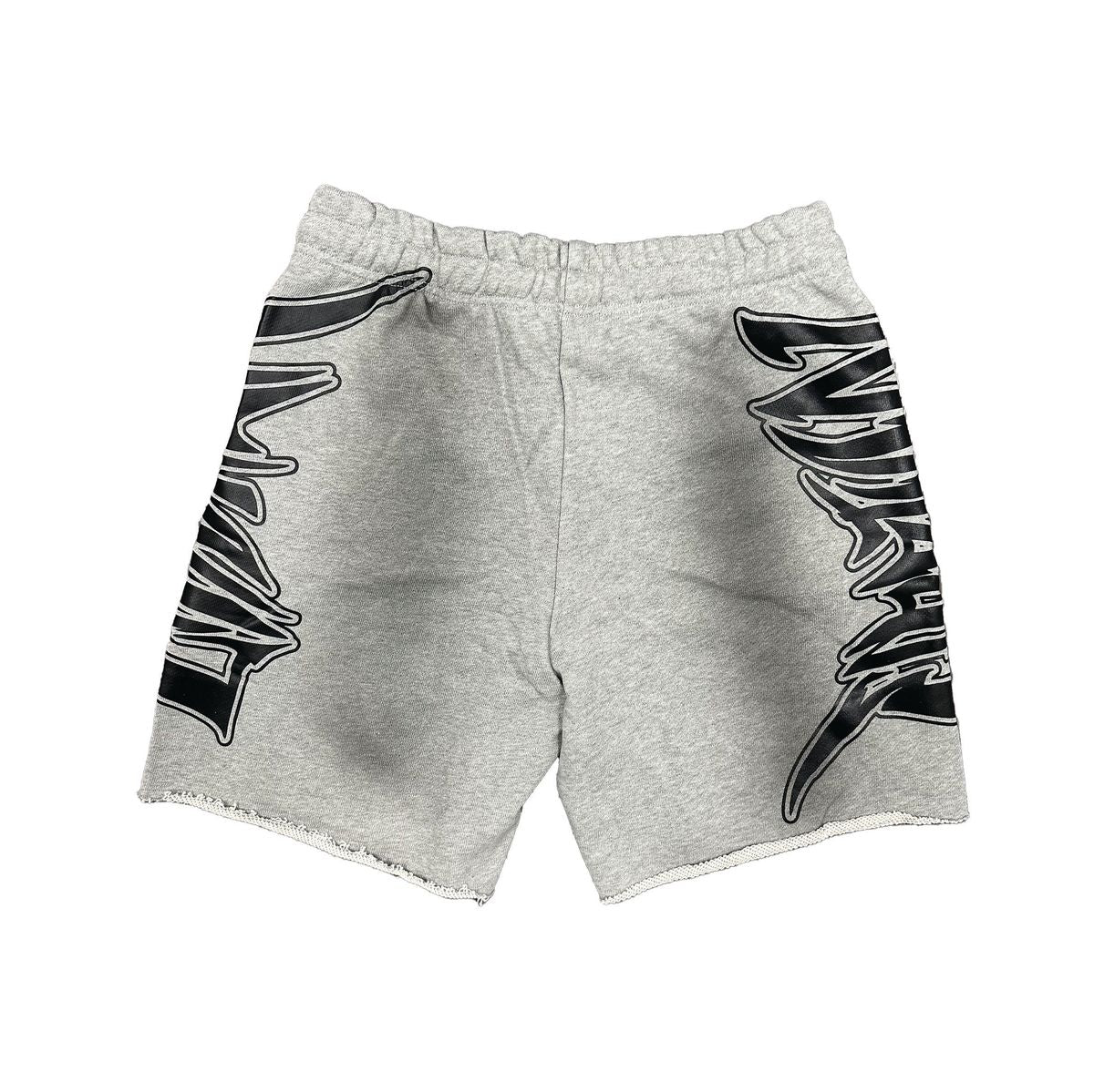 Mixed Emotions Grey Faded Shorts