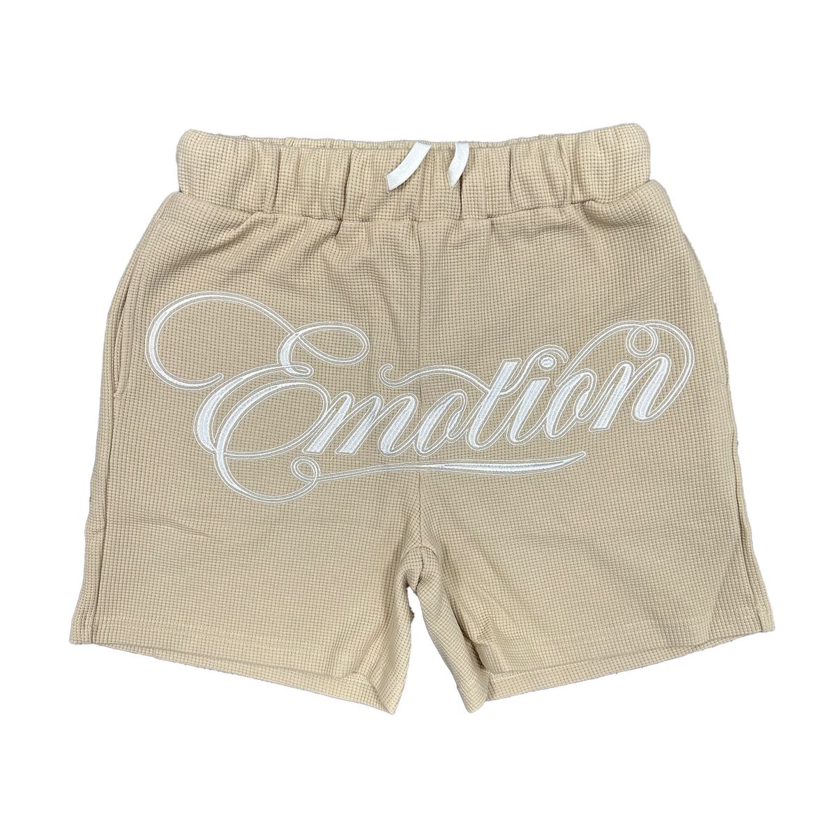 Mixed Emotions Black Signature Shorts (Cream)