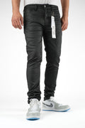 DZTR BLACK WAX STRETCH PANTS
