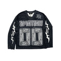 Mixed Emotions OVERSIZE Black Lightning Long Sleeve (Black)
