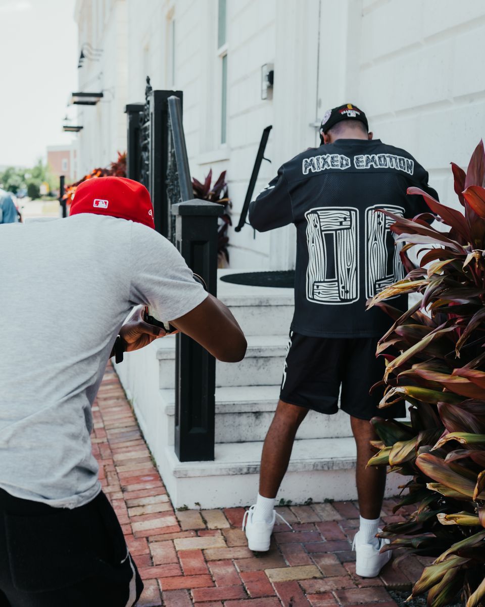Mixed Emotions Black Lightning Shorts (Black)