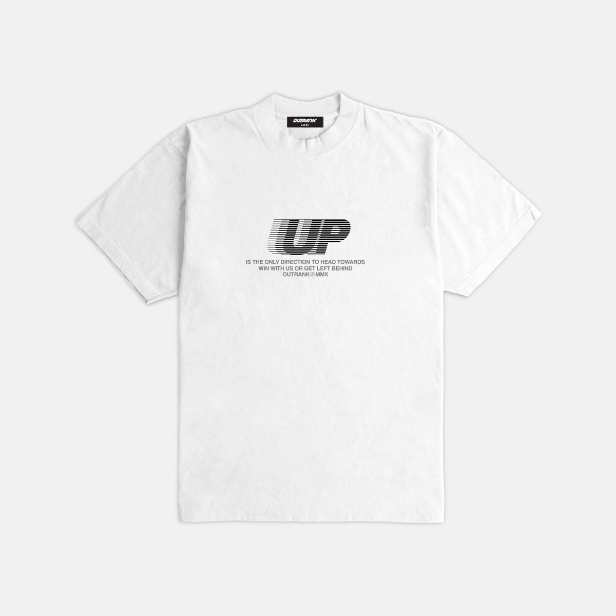 Outrnk Up Ultra Heavyweight T-shirt (White)