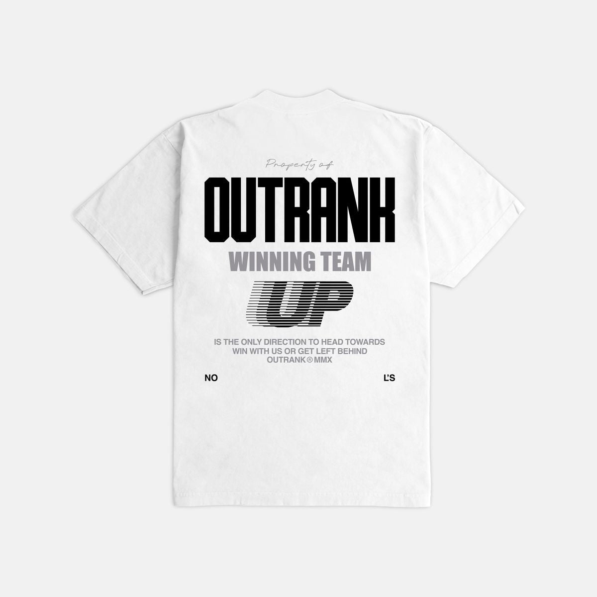 Outrnk Up Ultra Heavyweight T-shirt (White)