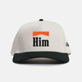 Outrnk Him Puff Embroidered Snapback (NATURAL/BLACK)