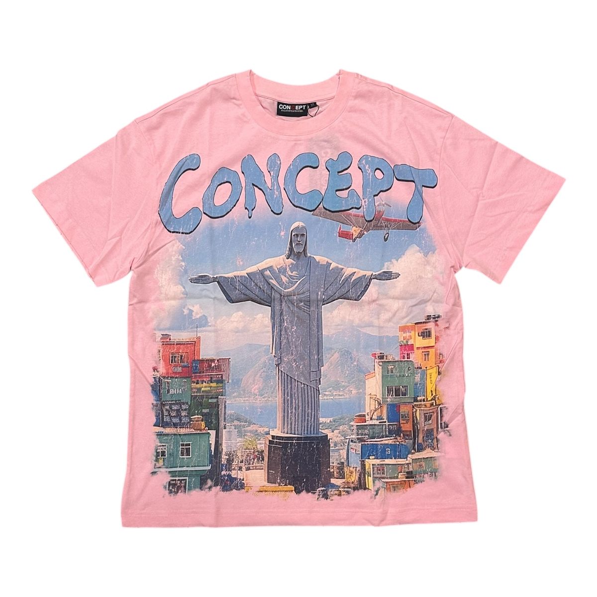 Concept LA "FAVELA" TEE - PINK