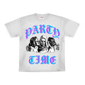 RICH DEAD IDOLS PARTY TIME HEAVYWEIGHT TEE WHITE