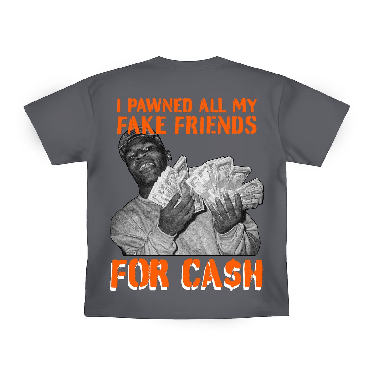 RICH DEAD IDOLS PAWN SHOP HEAVYWEIGHT TEE GREY