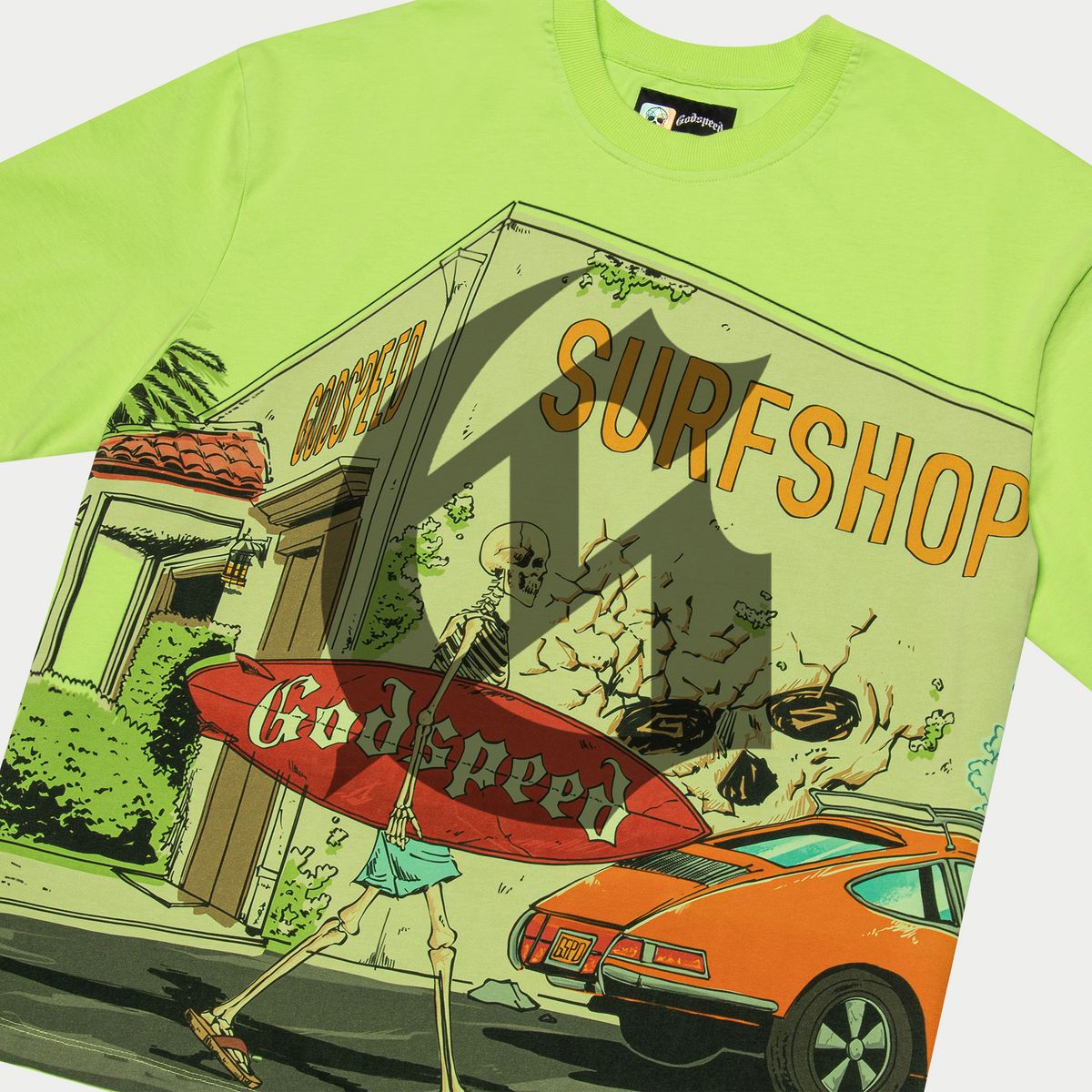 Godspeed GS Surf Shop (Lime)