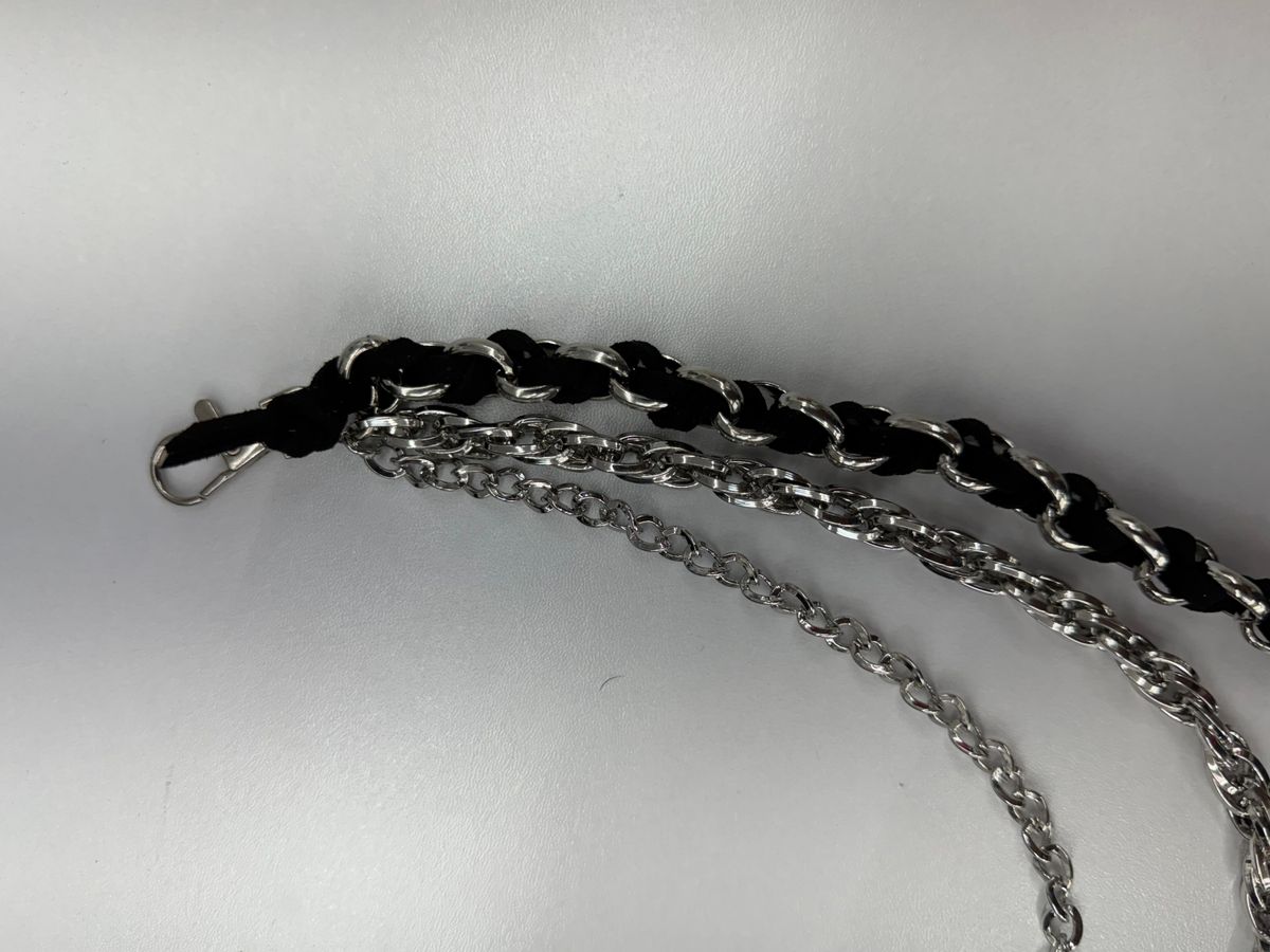 DRUNZ METAL BLK WALLET CHAIN