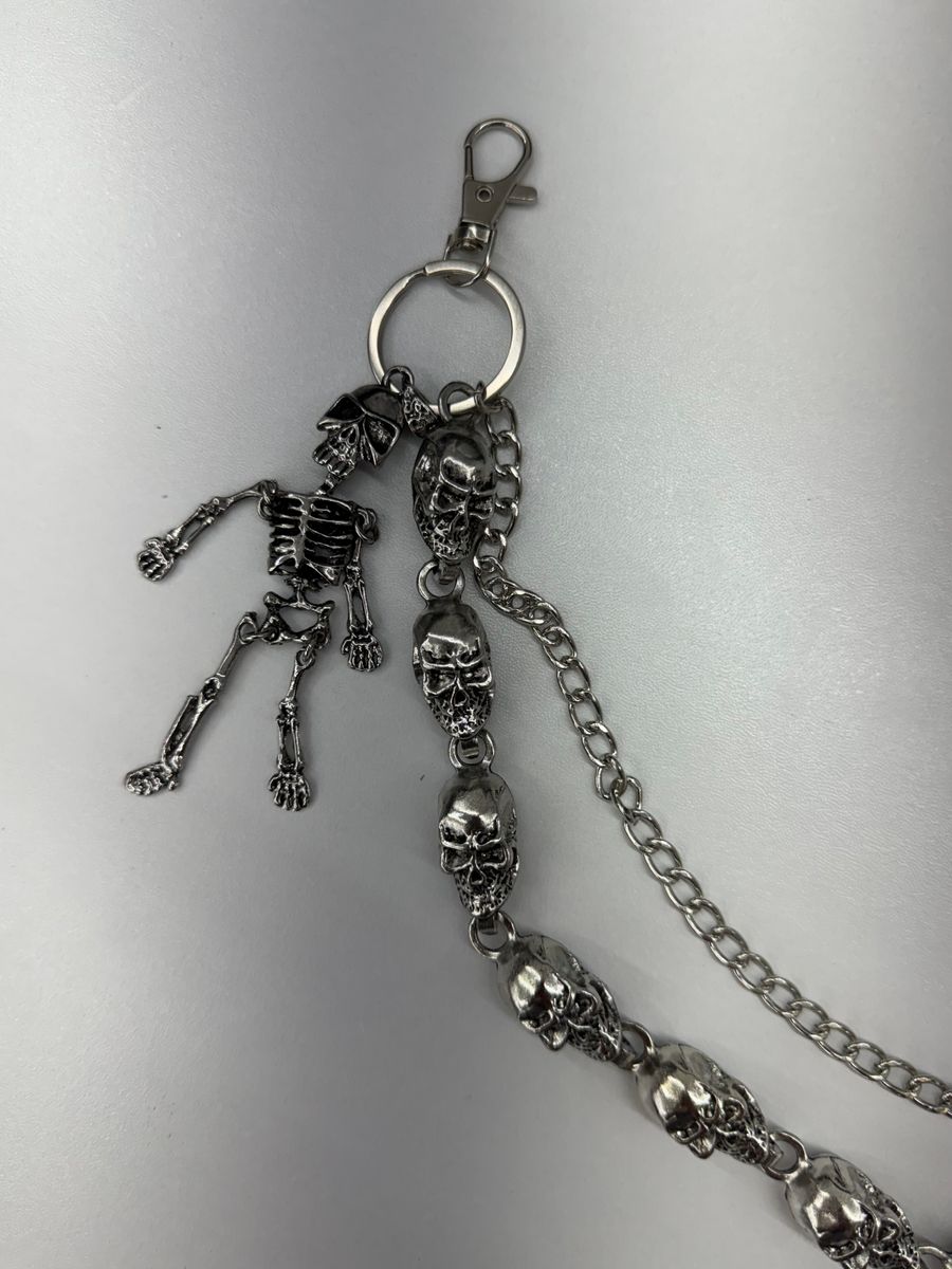DRUNZ METAL SKELETON POCKET CHAIN