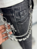 DRUNZ METAL SKELETON POCKET CHAIN