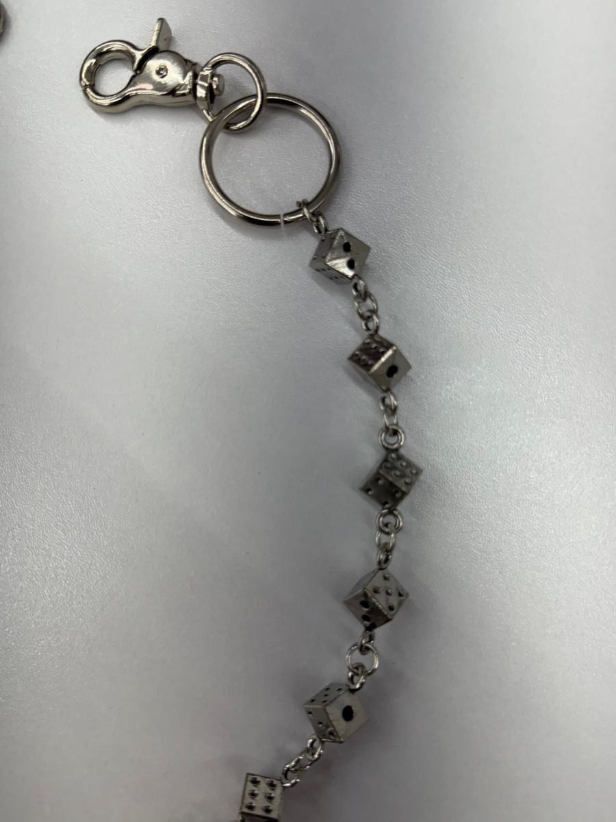 DRUNZ METAL DICE WALLET CHAIN