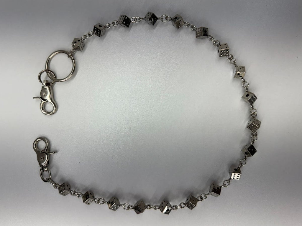 DRUNZ METAL DICE WALLET CHAIN