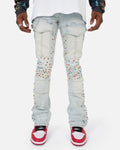 PREME STACKED FLARE (INDIGO)