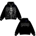 Shattered Hearts STUDED ANXIETY SMOKES Hoodie
