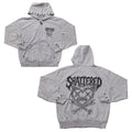 Shattered Hearts GRAY shattered heads Hoodie