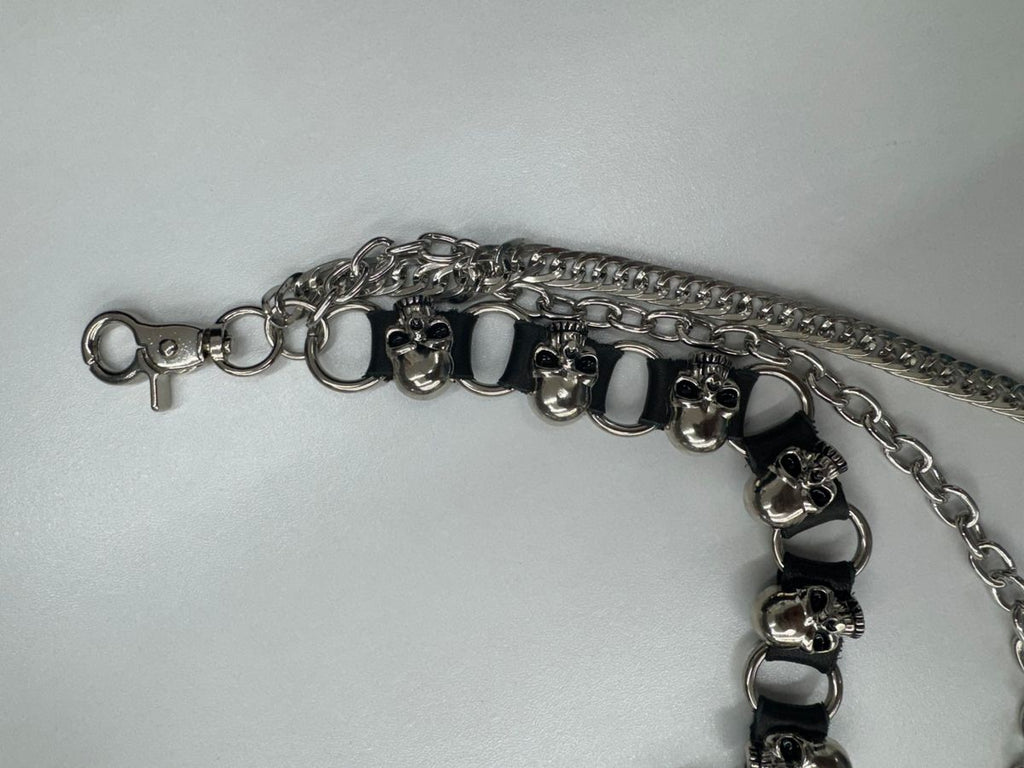DRUNZ SKELETON METAL WALLET CHAIN
